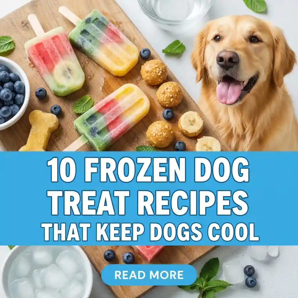 10 Frozen Dog Treat Recipes That Keep Dogs Cool