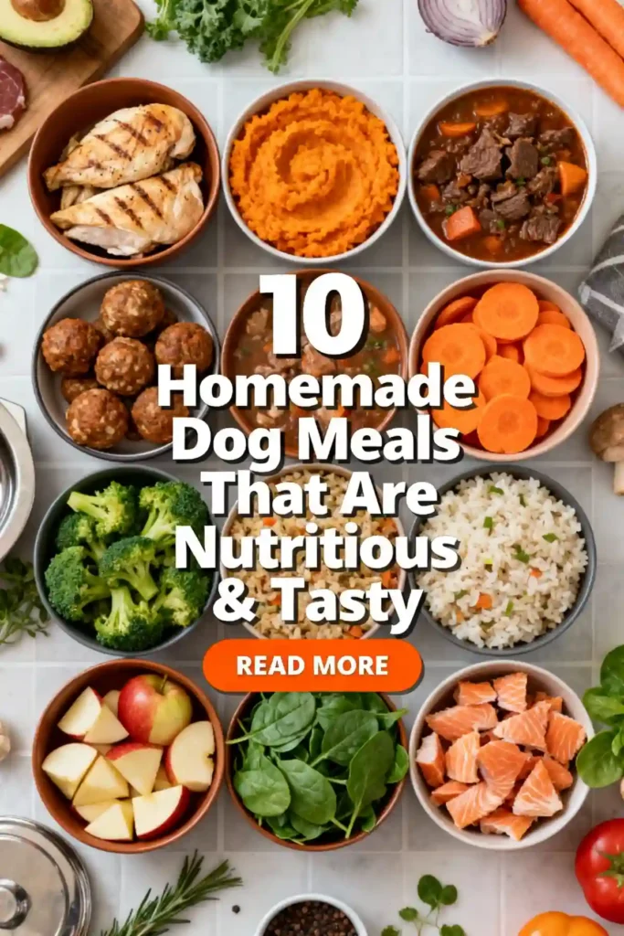 10 Homemade Dog Meals That Are Nutritious & Tasty