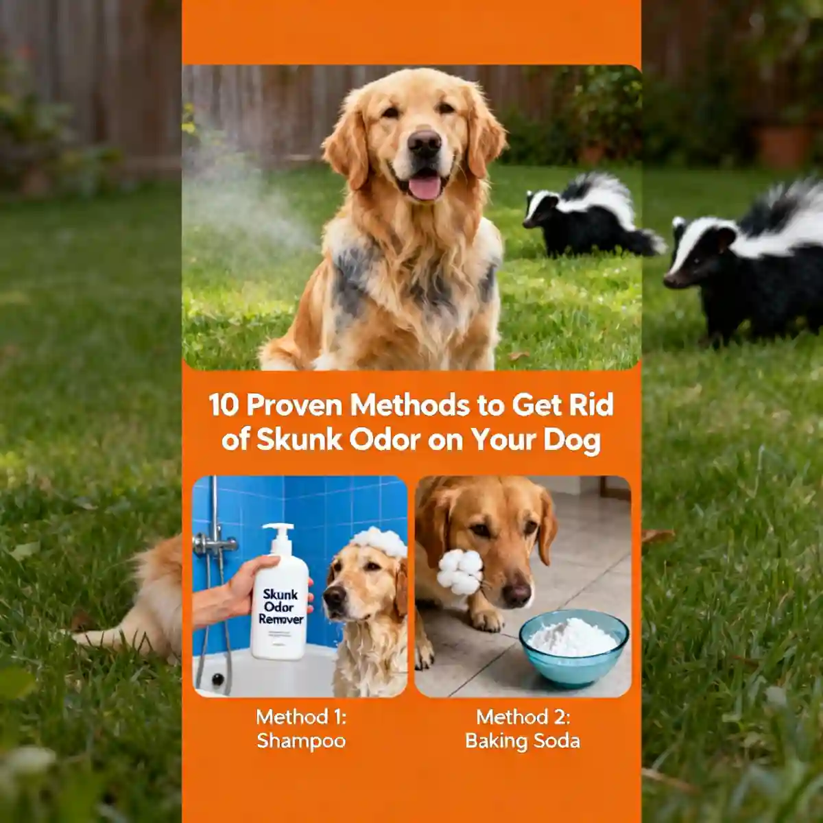 10 Proven Methods to Get Rid of Skunk Odor on Your Dog