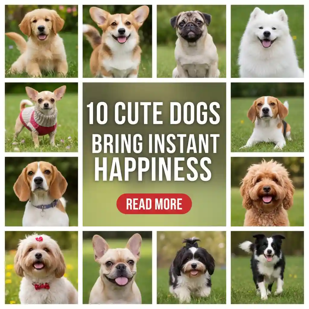 10 Cute Dogs That Bring Instant Happiness