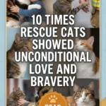10 Times Rescue Cats Showed Unconditional Love and Bravery
