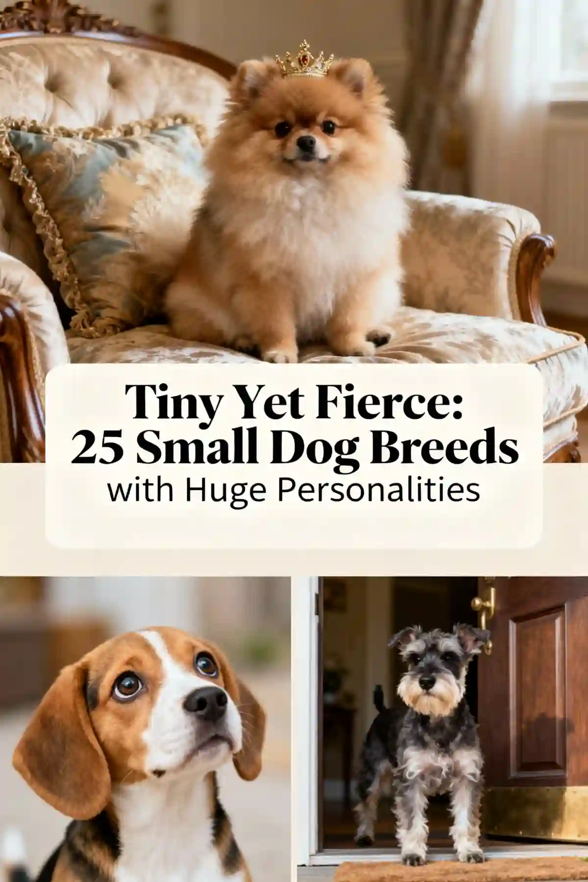 Tiny Yet Fierce: 25 Small Dog Breeds with Huge Personalities