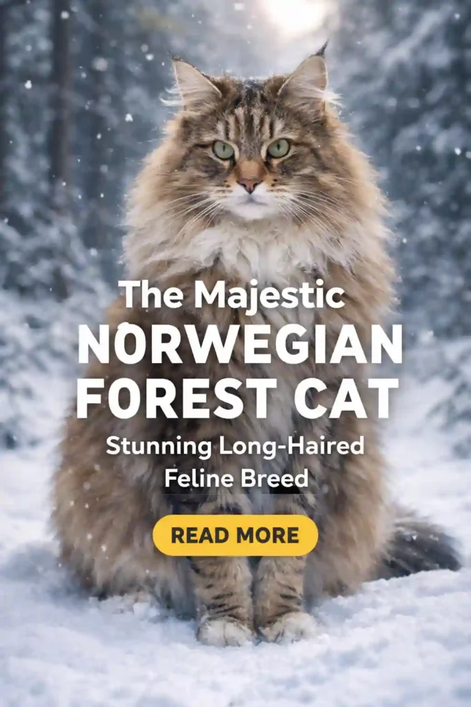 The Majestic Norwegian Forest Cat – Stunning Long-Haired Feline Breed