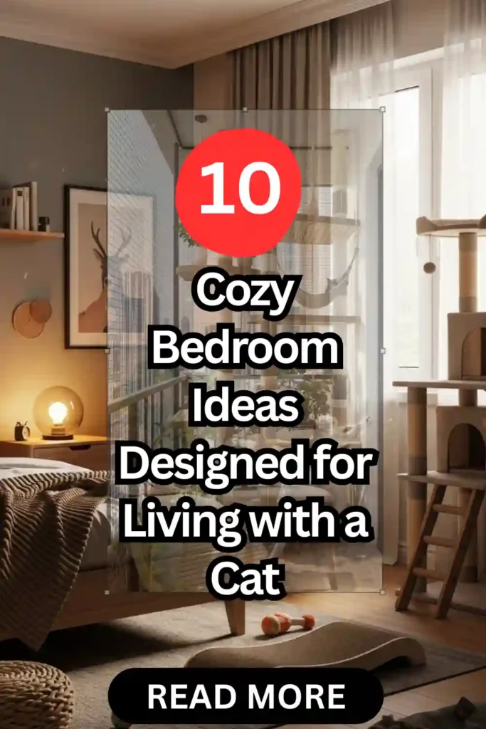 10 Cozy Bedroom Ideas Designed for Living with a Cat