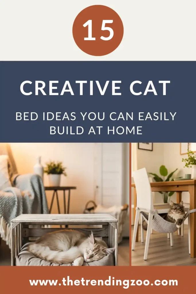 15 Creative Cat Bed Ideas You Can Easily Build at Home