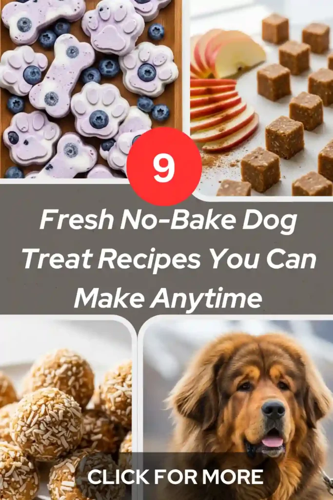 9 Fresh No-Bake Dog Treat Recipes You Can Make Anytime