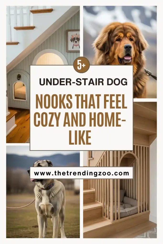 5+ Under-Stair Dog Nooks That Feel Cozy and Home-Like