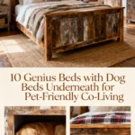 10 Genius Beds with Dog Beds Underneath for Pet-Friendly Co-Living