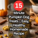 15-Minute Pumpkin Dog Treats – Easy, Healthy Homemade Recipe