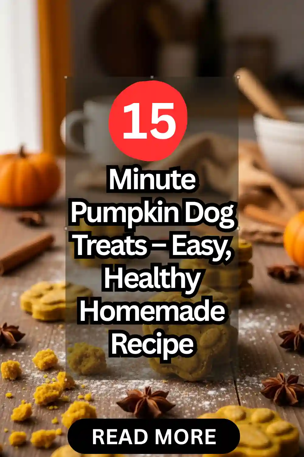 15-Minute Pumpkin Dog Treats – Easy, Healthy Homemade Recipe