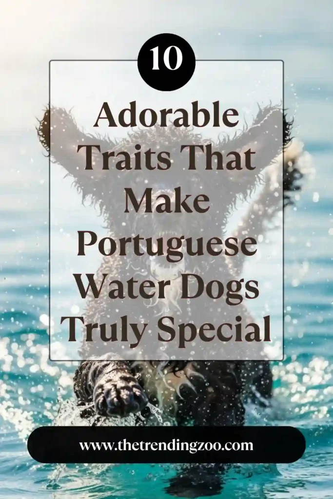 10 Adorable Traits That Make Portuguese Water Dogs Truly Special