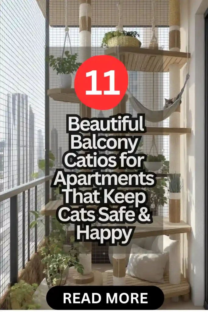 11 Beautiful Balcony Catios for Apartments That Keep Cats Safe & Happy