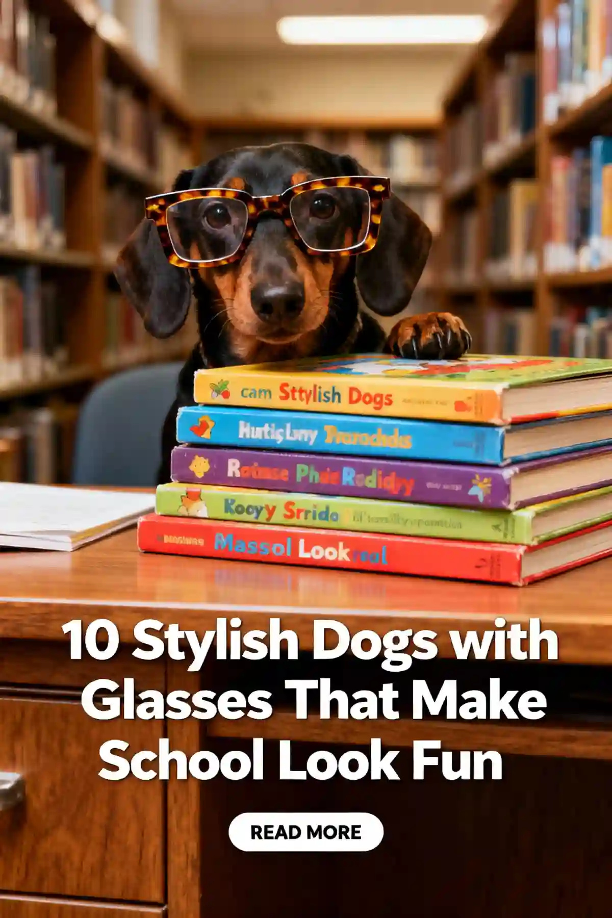 10 Stylish Dogs with Glasses That Make School Look Fun