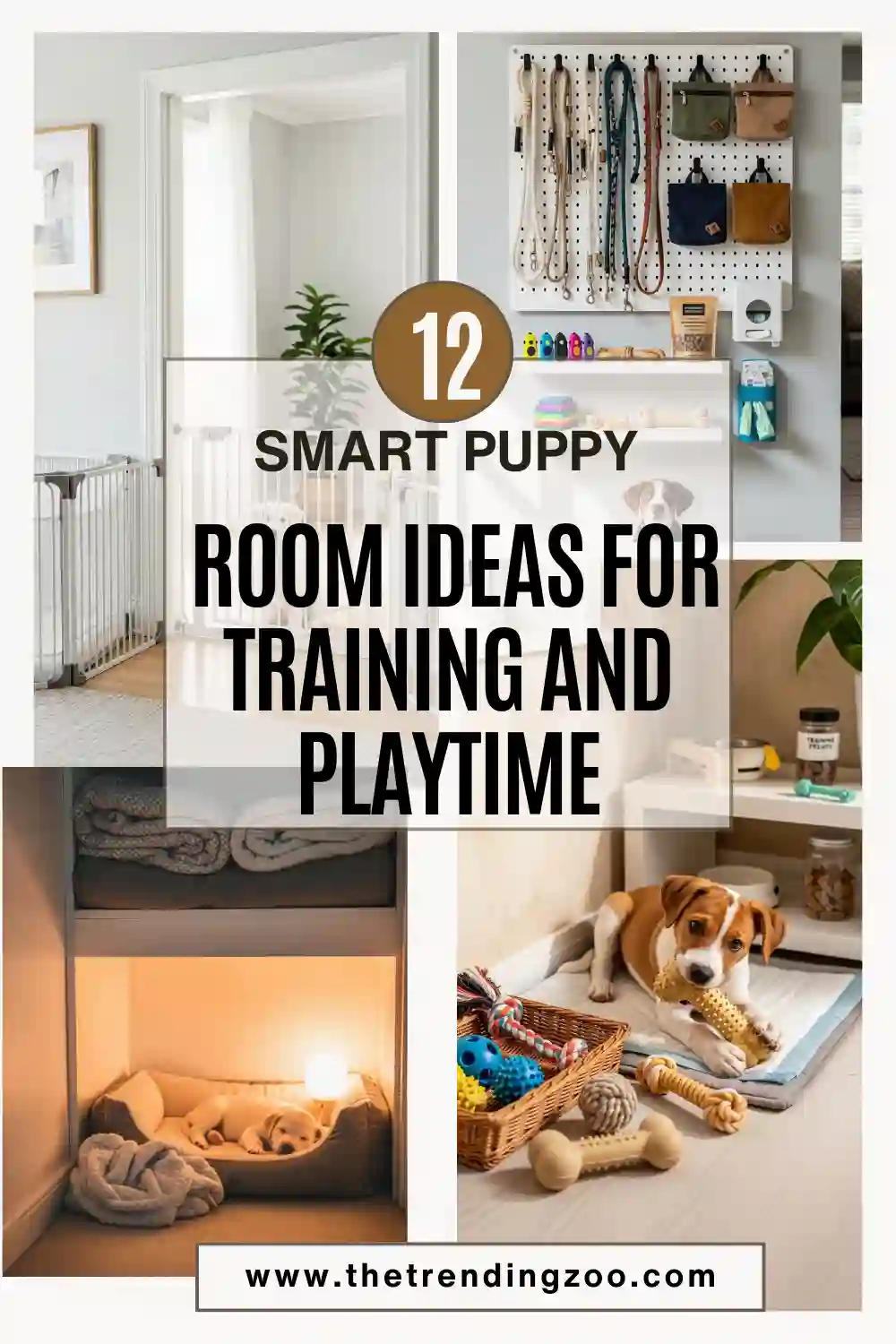 12 Smart Puppy Room Ideas for Training and Playtime