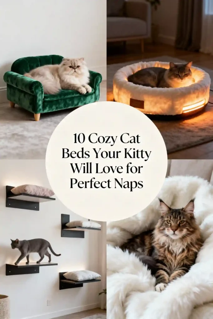 10 Cozy Cat Beds Your Kitty Will Love for Perfect Naps