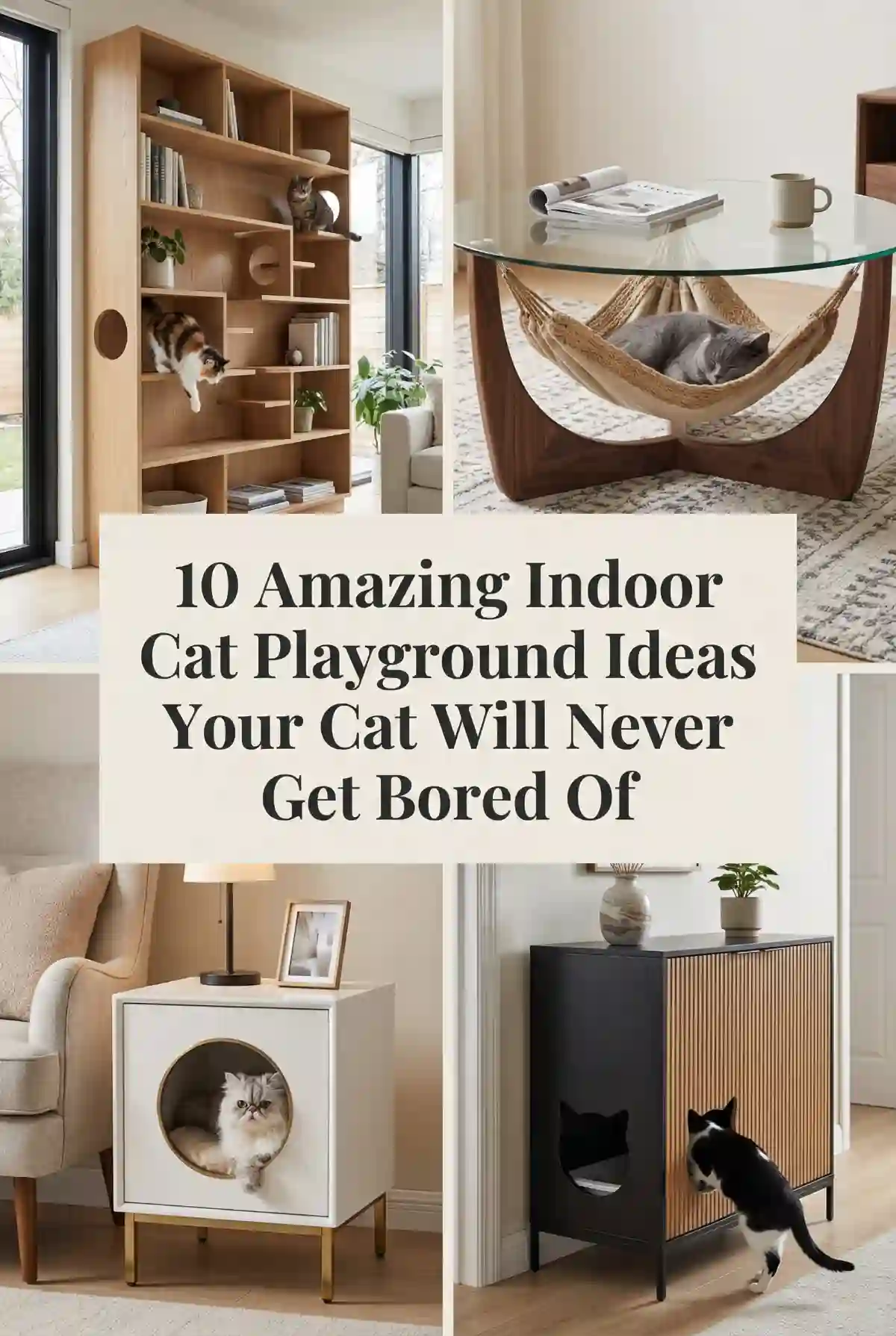 10 Amazing Indoor Cat Playground Ideas Your Cat Will Never Get Bored Of