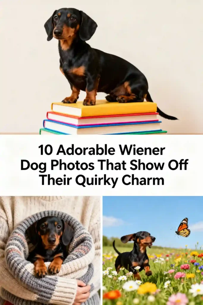10 Adorable Wiener Dog Photos That Show Off Their Quirky Charm