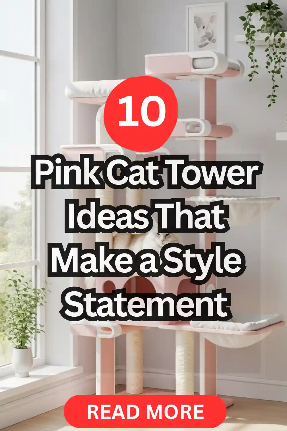 10 Pink Cat Tower Ideas That Make a Style Statement