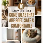 10 Easy DIY Cat Cone Ideas That Are Soft, Safe & Comfortable